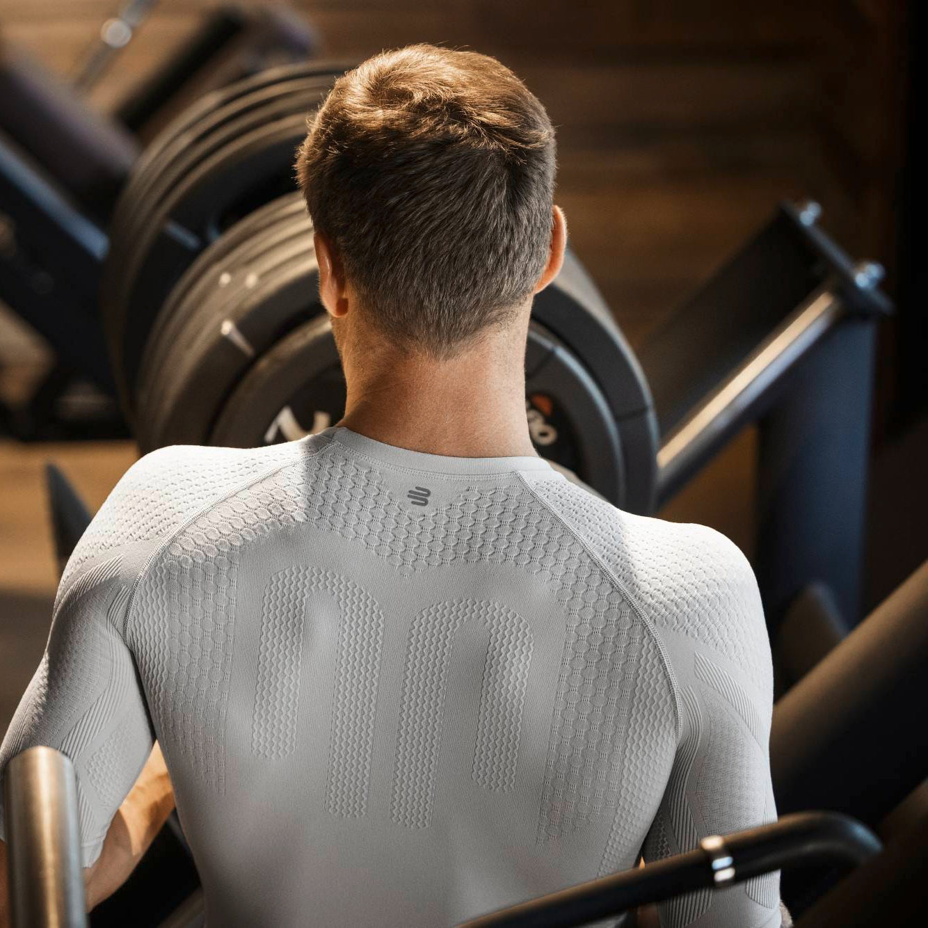 Sports Compression Shirt Short Sleeve