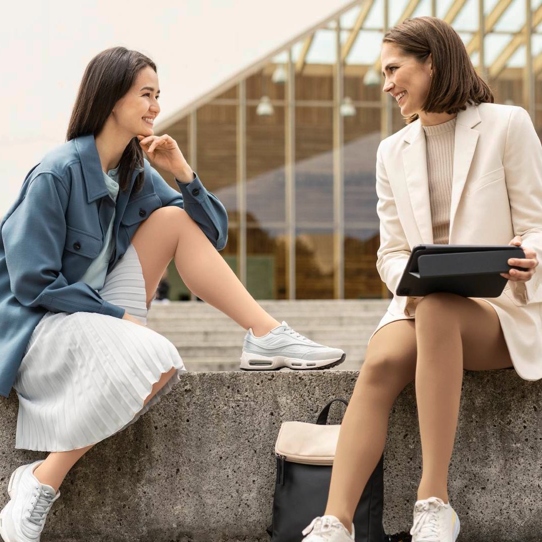 VenoTrain Micro Compression Stockings, Pantyhose, Class 1, Open Toe, Caramel - Bauerfeind New Zealand