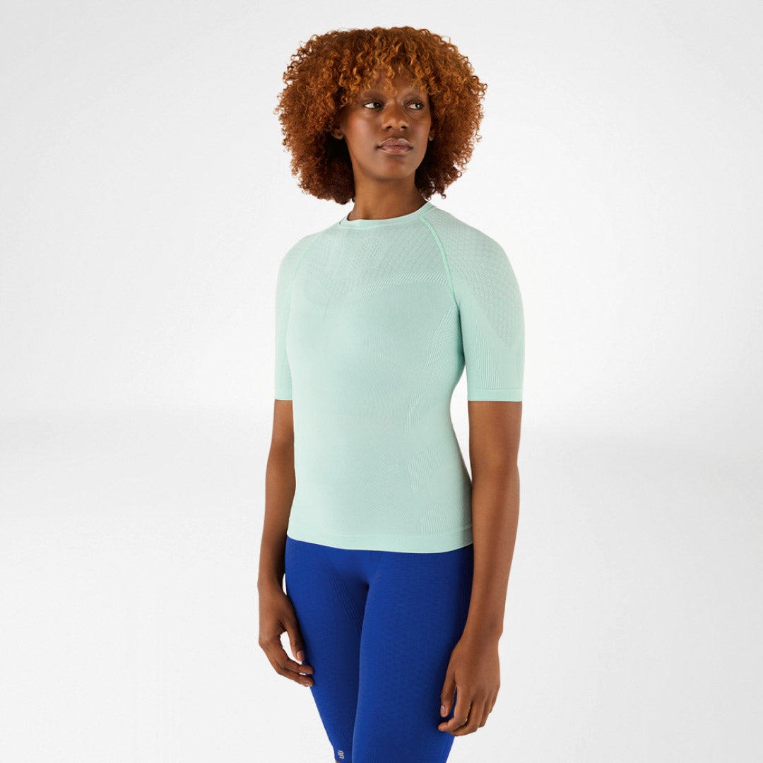 Sports Compression Shirt Short Sleeve