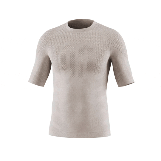 Sports Compression Shirt Short Sleeve - Men