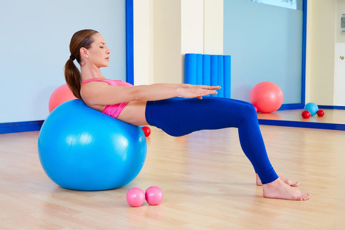 Stability Ball Leg Press