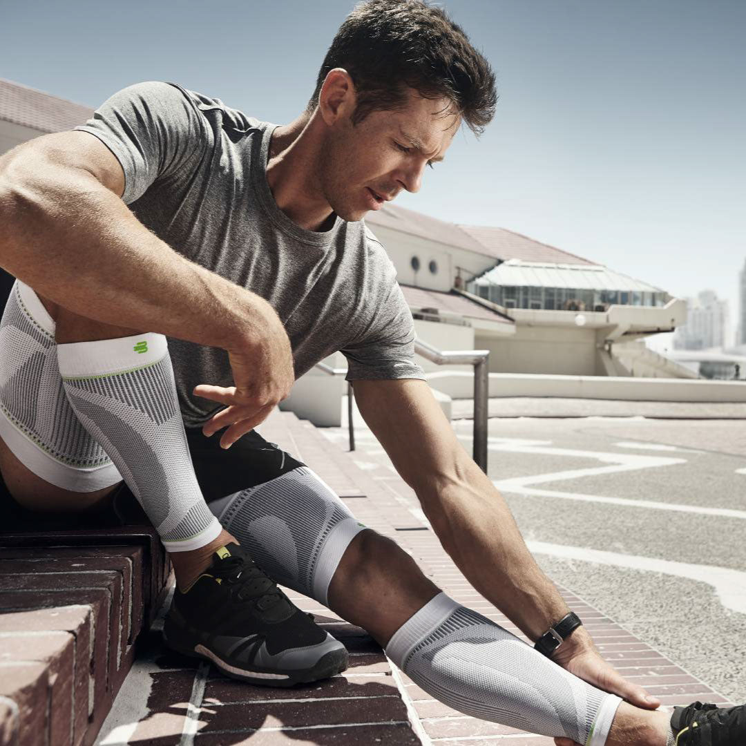 Sports Compression Calf Sleeves (Pair) - Bauerfeind New Zealand