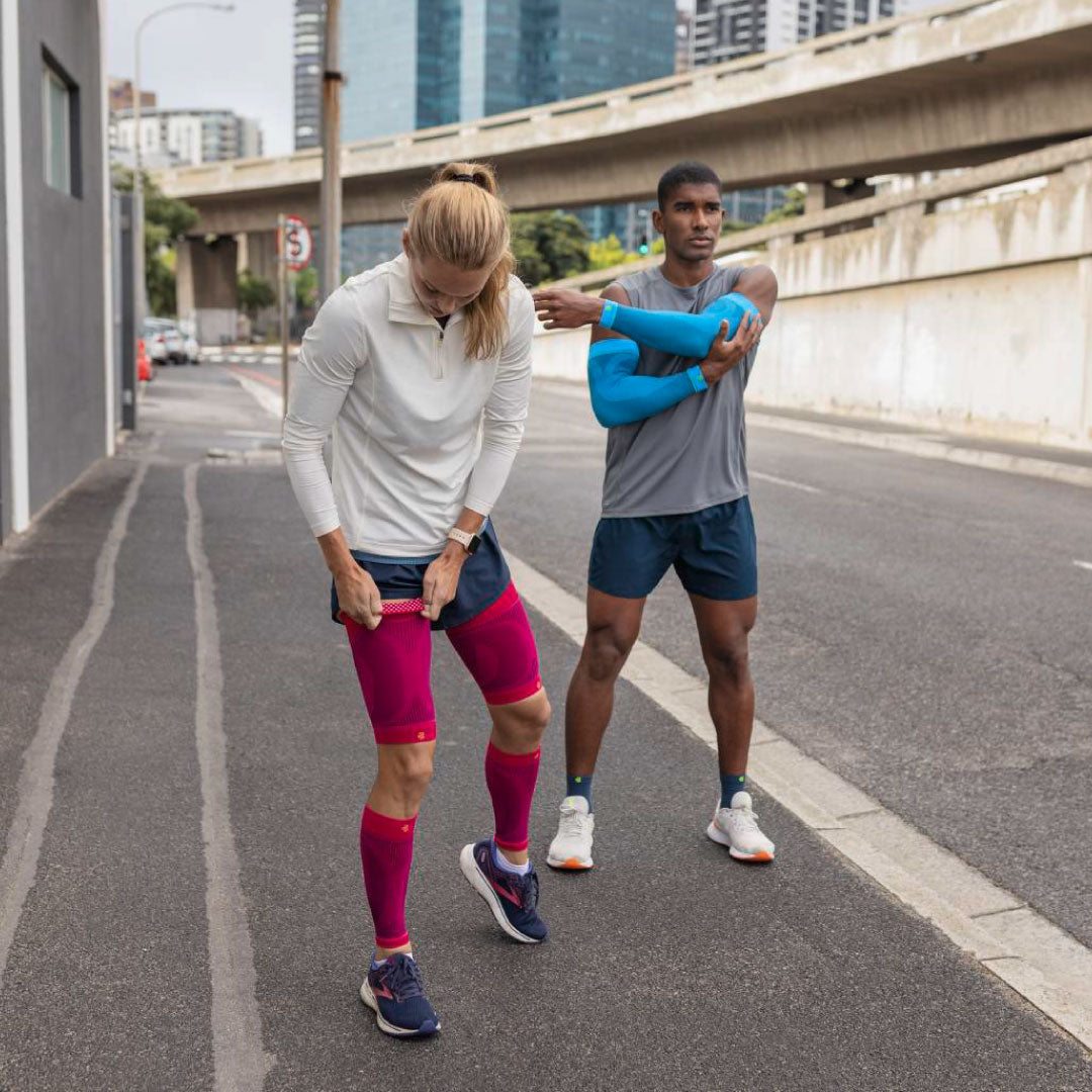 Sports Compression Thigh Sleeves (Pair) - Bauerfeind New Zealand