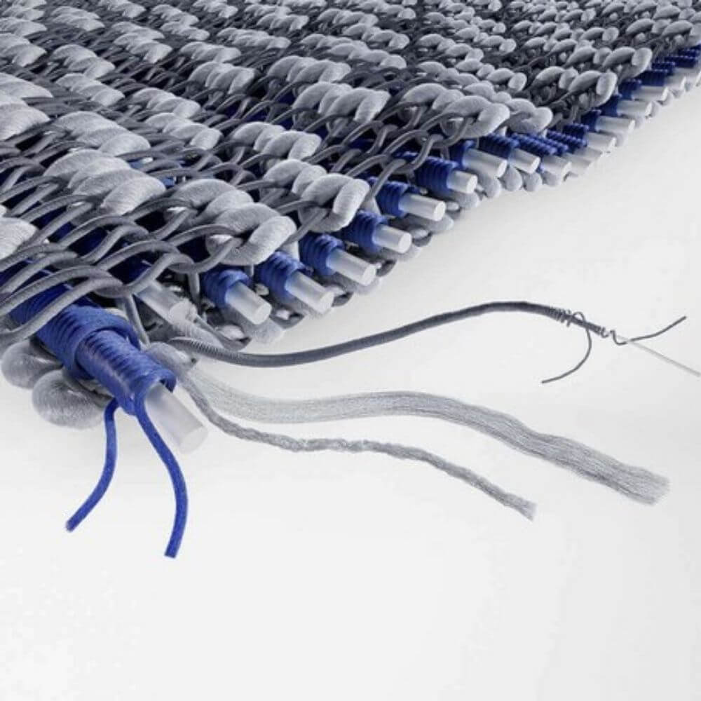 Close-up of Bauerfeind's patented Active Train Knit